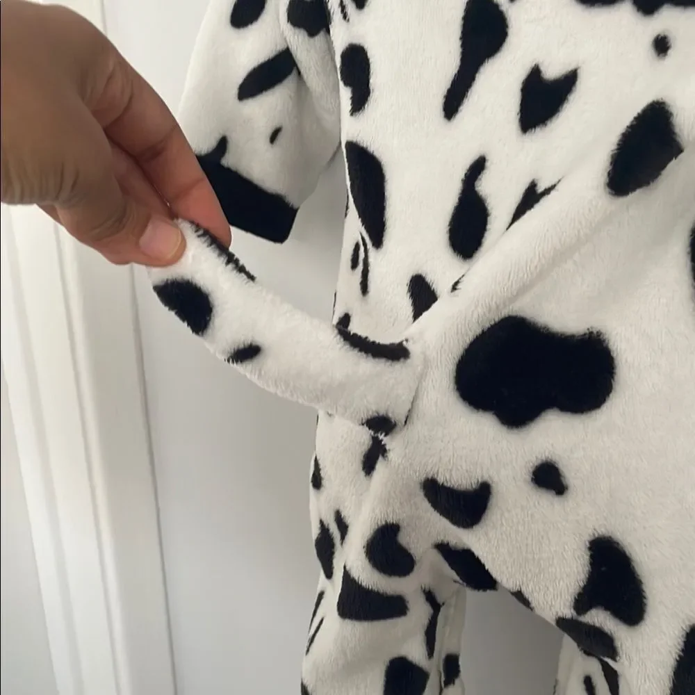 Two footies GAP Purple and dog One Piece with Hood 6-12months